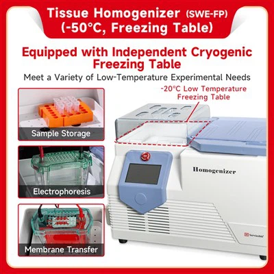 Lóðrétt Cryogenic Tissue Homogenizer